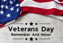 Veteran's Day Remember and Honor